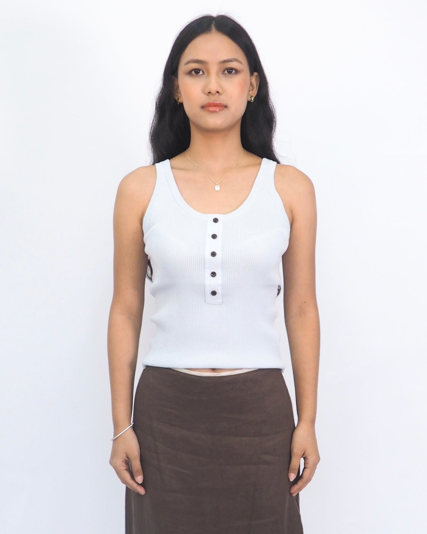 Soft Form Rib Tank — Mist