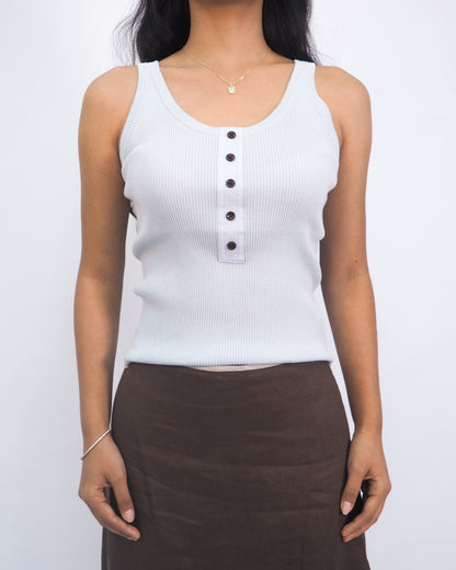 Soft Form Rib Tank — Mist