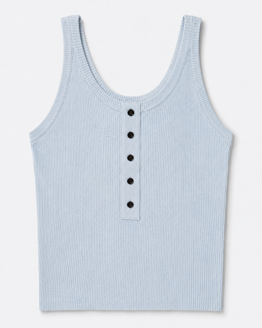 Soft Form Rib Tank — Mist