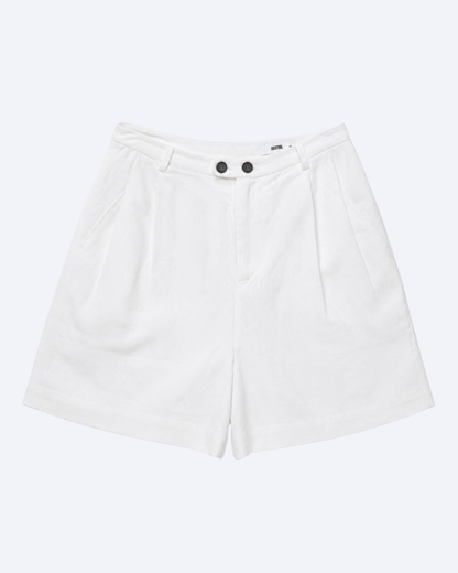 Structured Hemp Trouser-Shorts